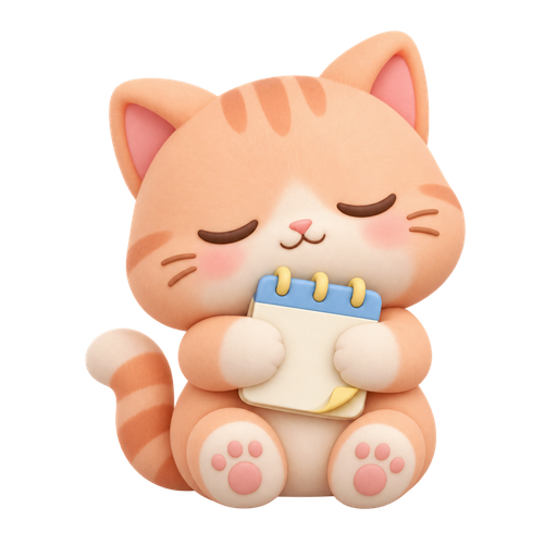 小猫贴纸